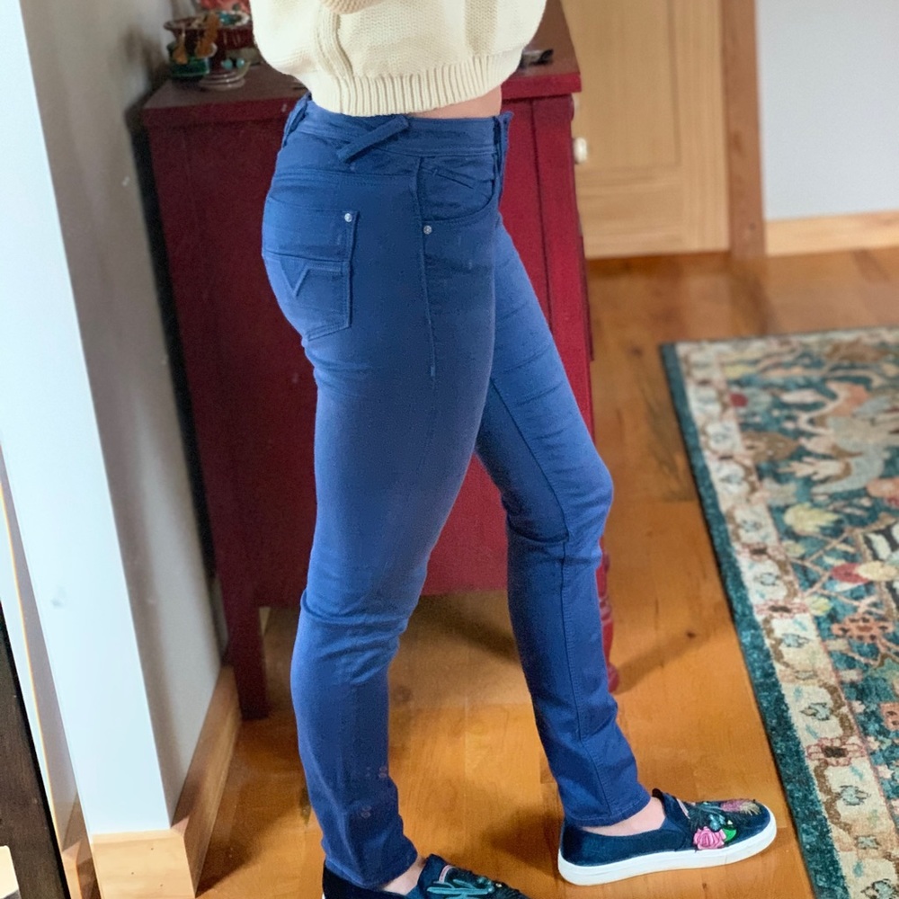 Vigoss blue skinny jeans size 27 (3/4)